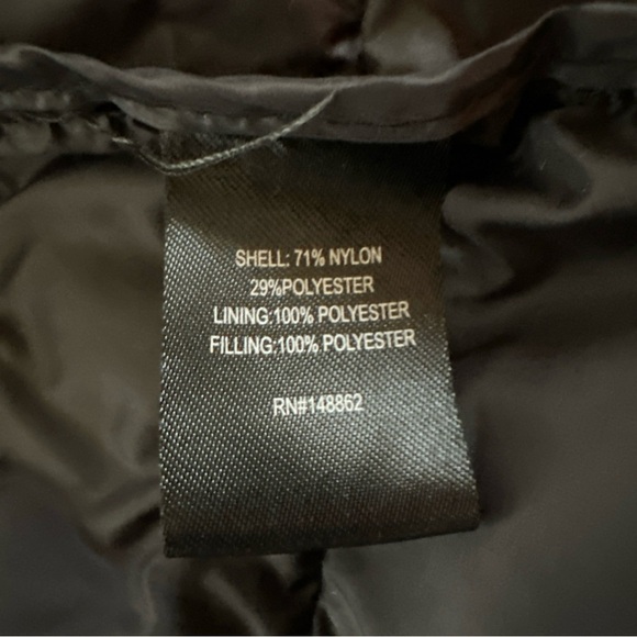 Torrid Long Hooded Longline Puffer Jacket Plus Size 3 3X Winter Gray Outdoor - Picture 15 of 16